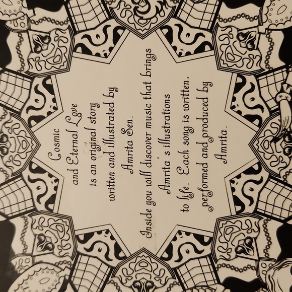 Amrita Sen Cosmic and Eternal Love Coloring Book - Picture 6 of 8